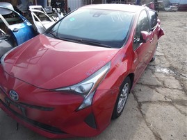 2018 Toyota Prius Red 1.8L AT #Z21635